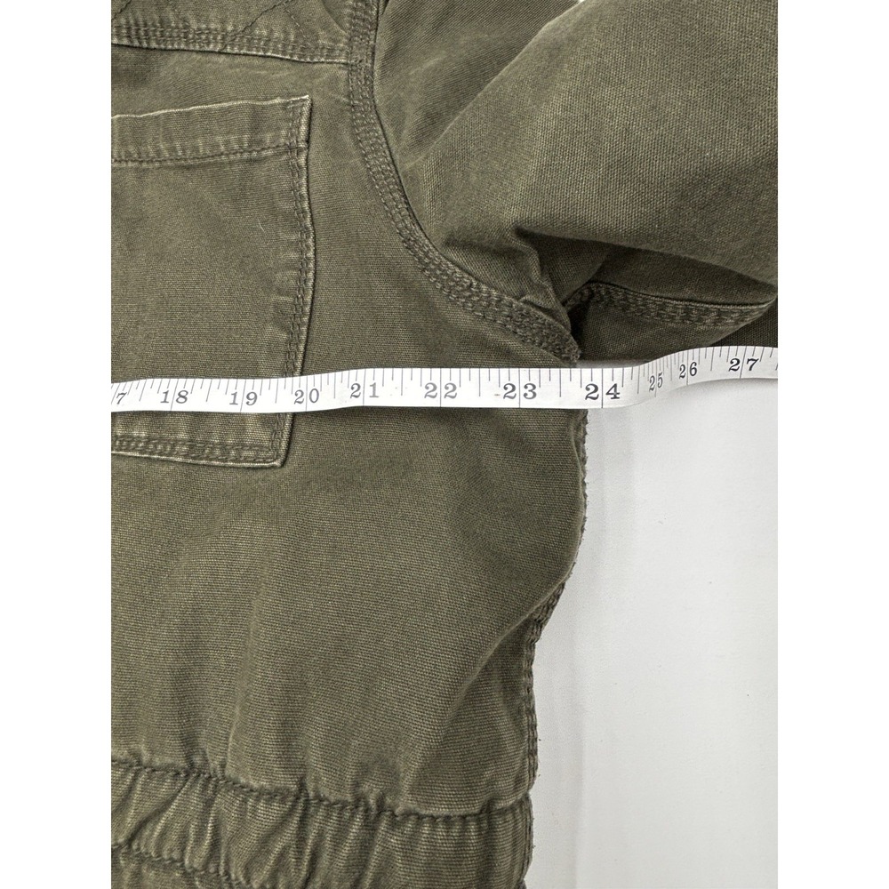 Carhartt Crawford Women's L Olive Sherpa Lined Parka Gorpcore Hiking Camping - Picture 9 of 11